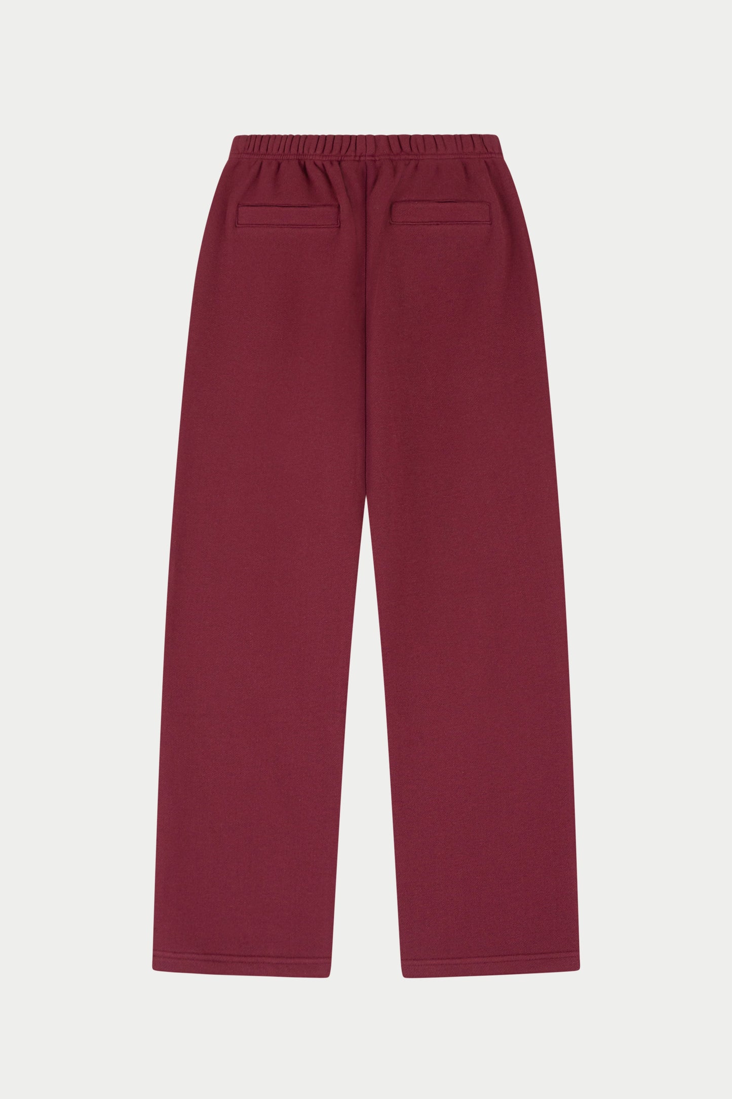 CTRE STRAIGHT LEG JOGGERS - BURGUNDY