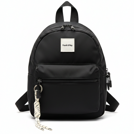 Black Mini Backpack