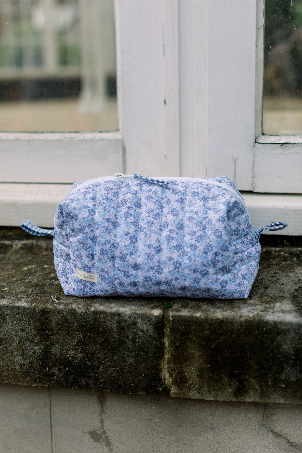 Floral toiletry in pink