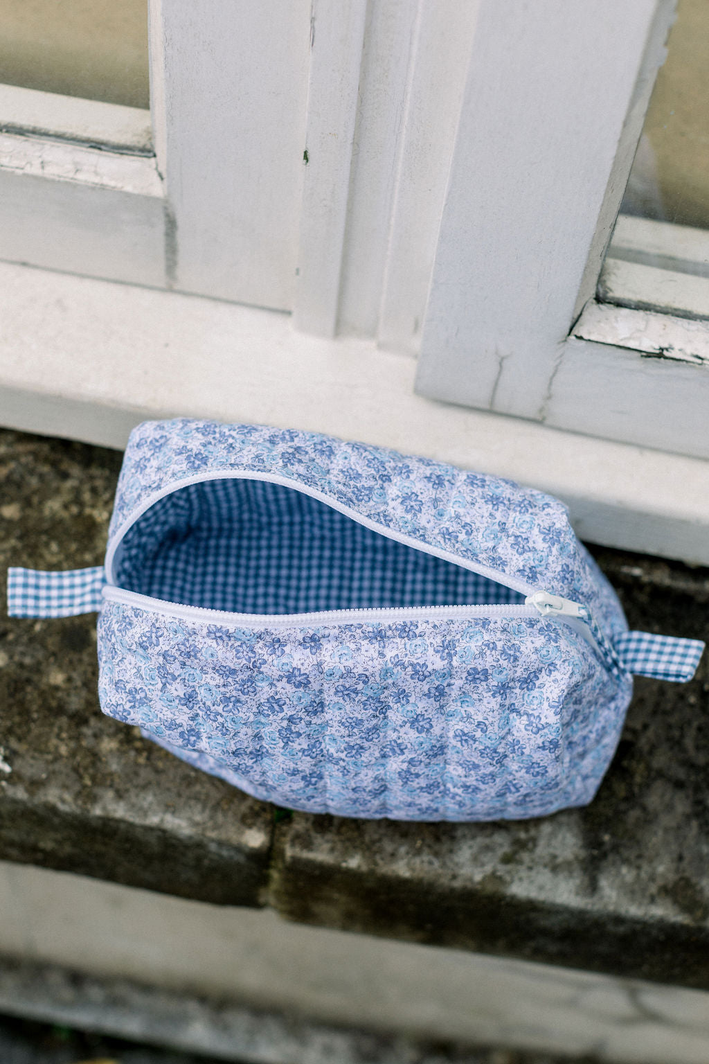 Floral toiletry in pink