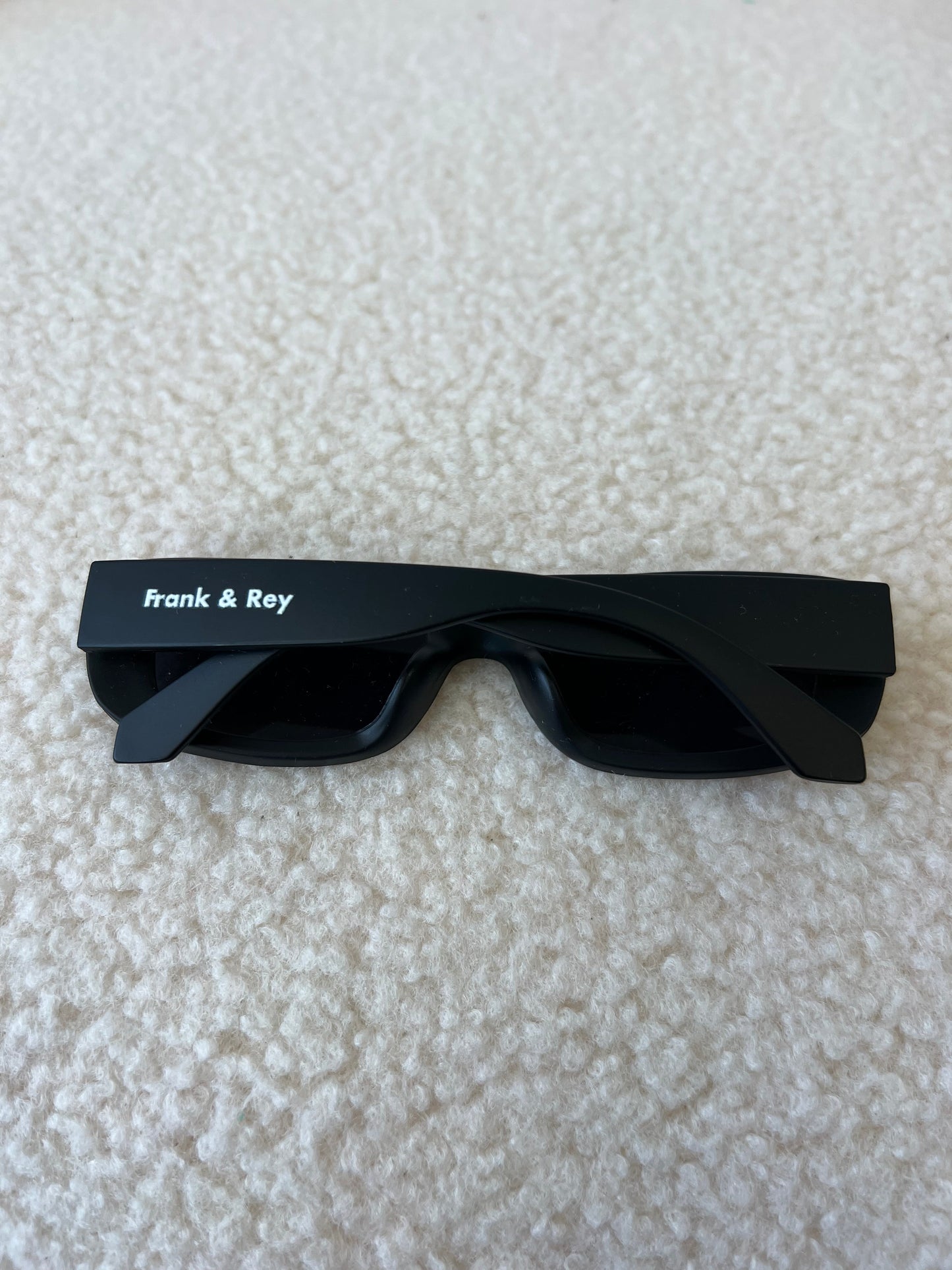 Black Rectangle Sunglasses