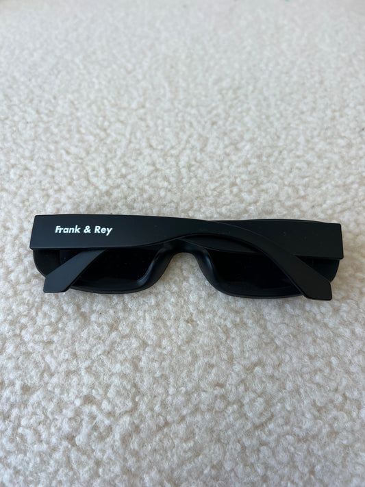 Black Rectangle Sunglasses
