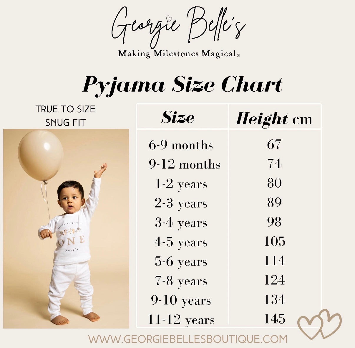 Personalised Red Stripe Birthday Pyjamas - Strawberry Design