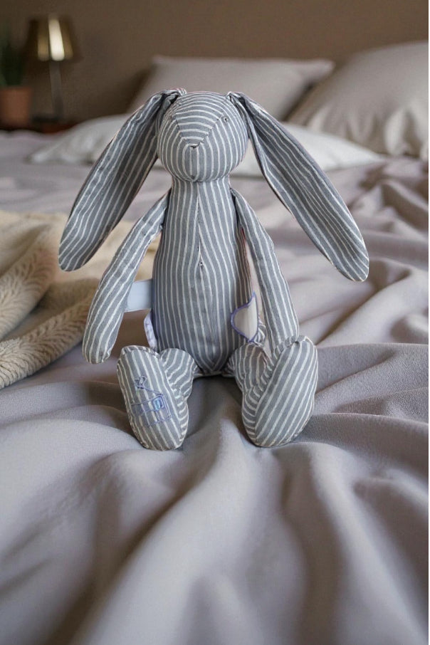 BEACH DAY BUNDLE LARRY LAPIN AND MATCHING STRIPEY SWADDLE
