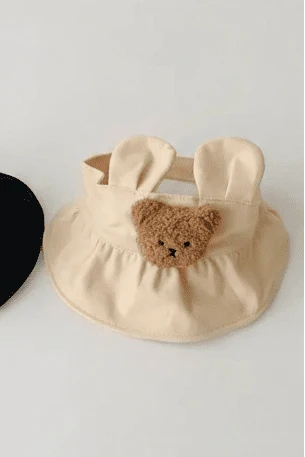 The Bear Visor Hat For Little Heads - Cozy Crew Club