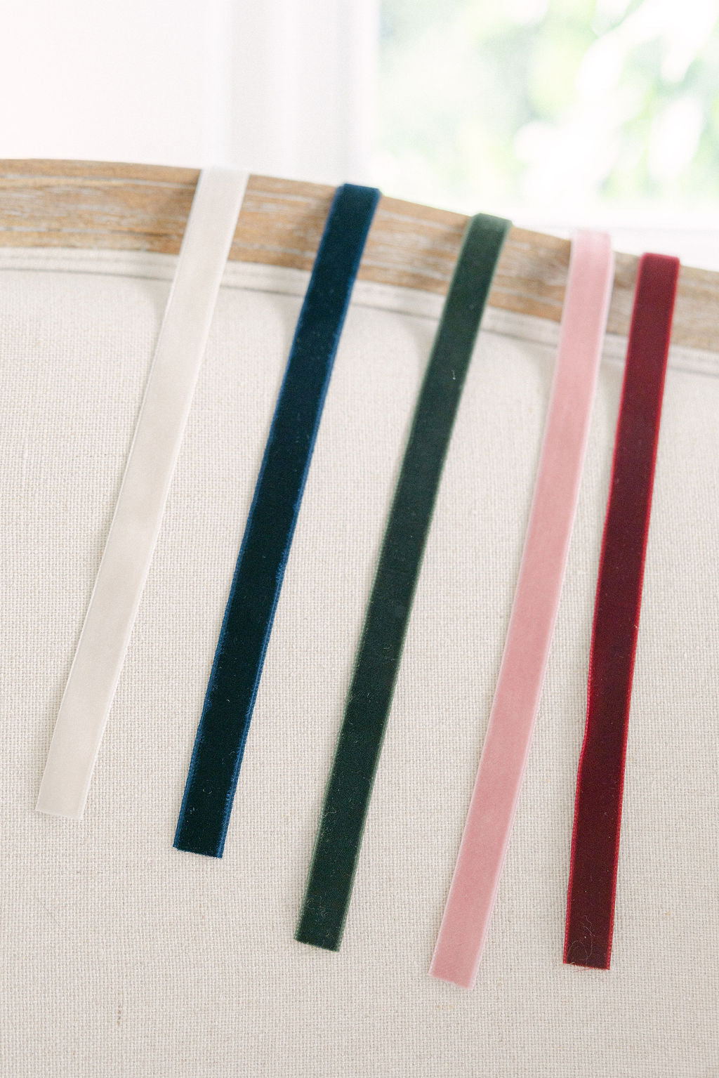 Velvet headband