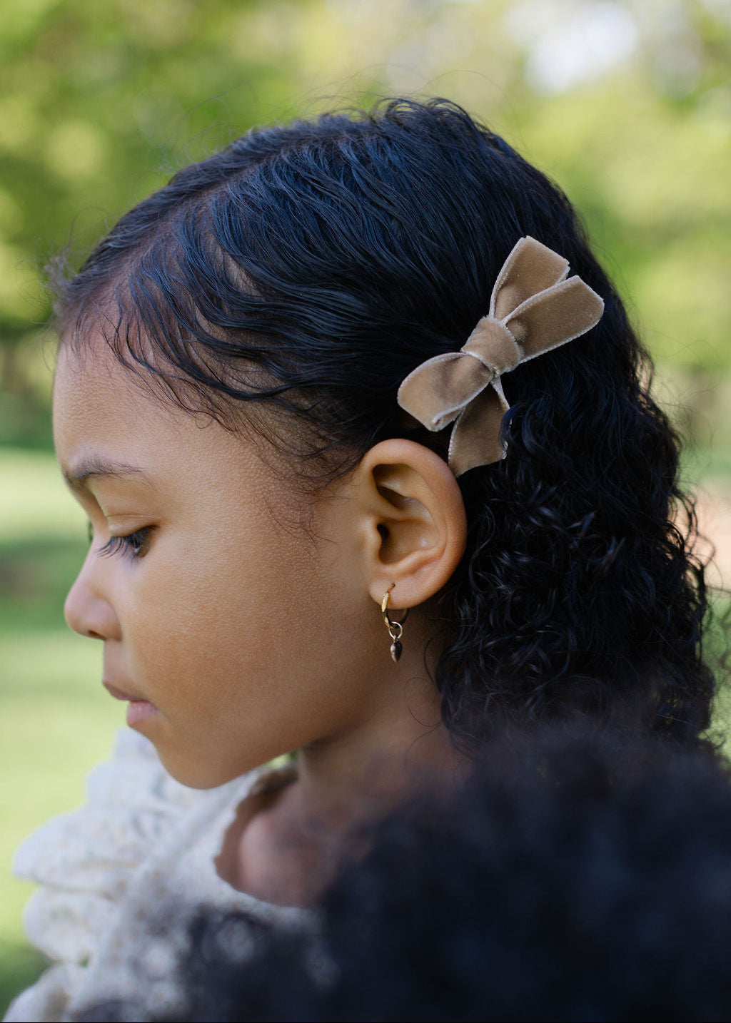 Bow Velvet Hairclip