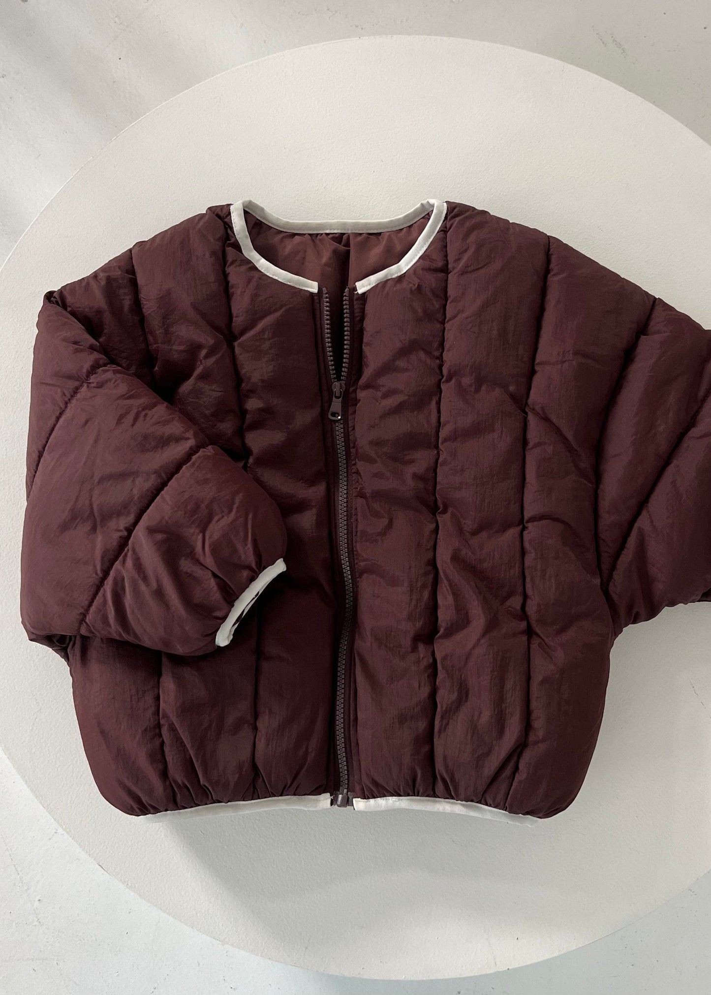 Iconic Bomber - Burgundy