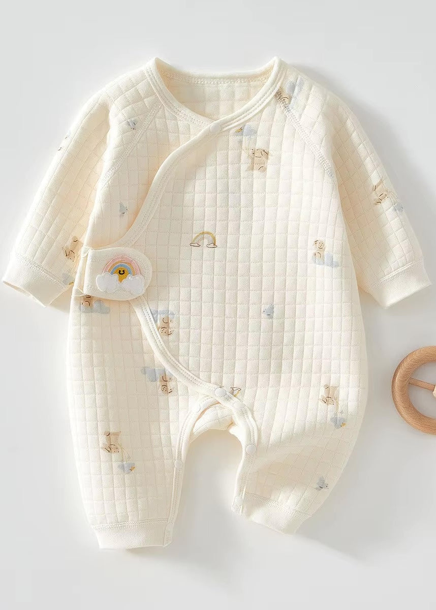 The Cozy Boucle Baby Bear & Personalised Gift Box in Pink