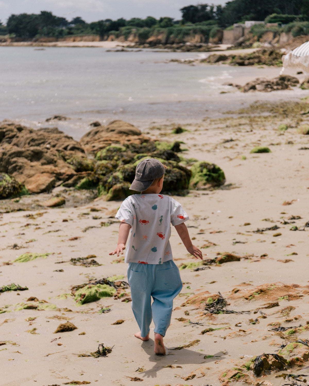 Marine Boxy Tee