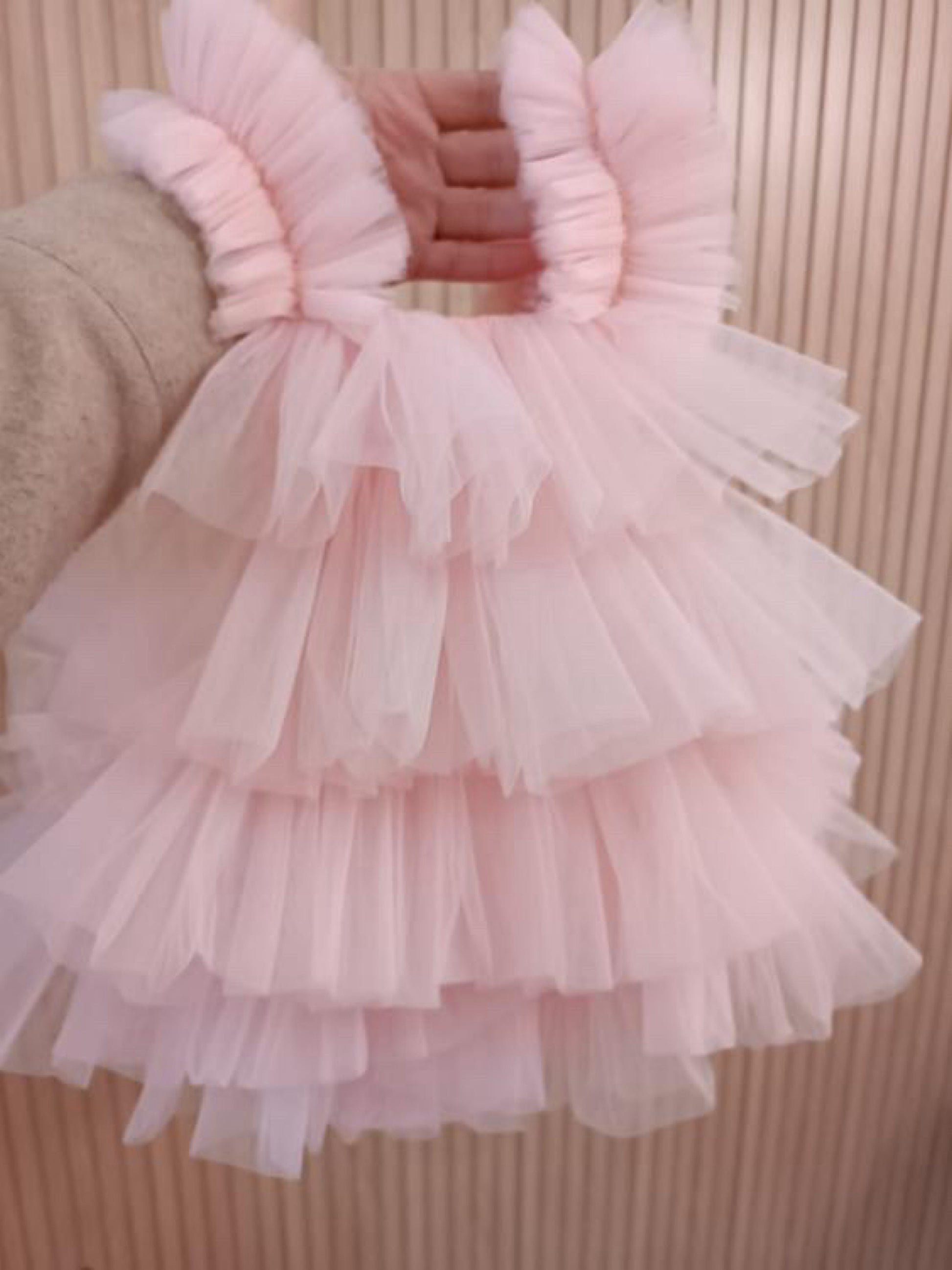 'Lovella' Tulle Romper - Rose & Albert
