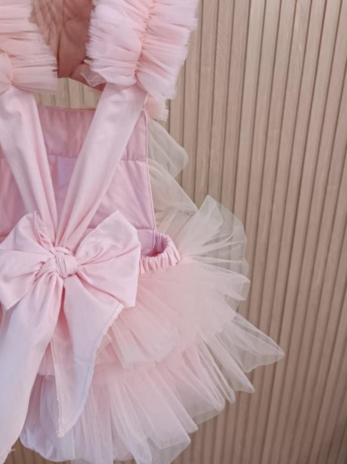 'Lovella' Tulle Romper - Rose & Albert