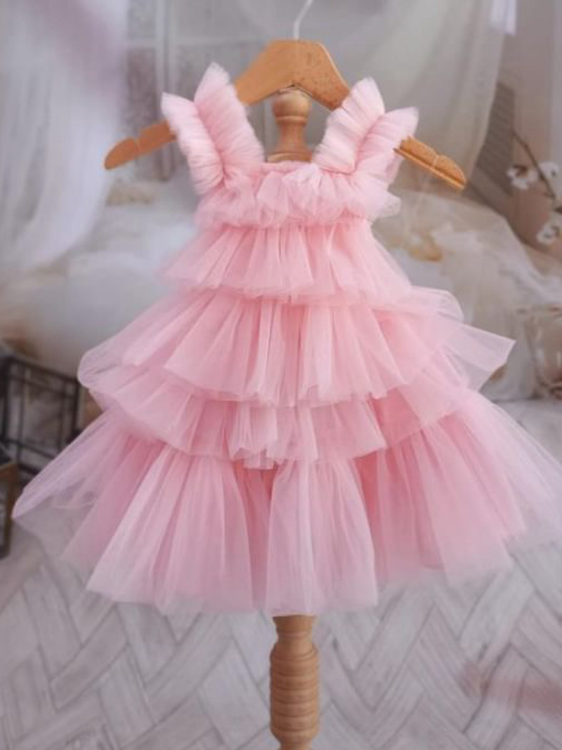'Rosie' Tulle Dress - Rose & Albert