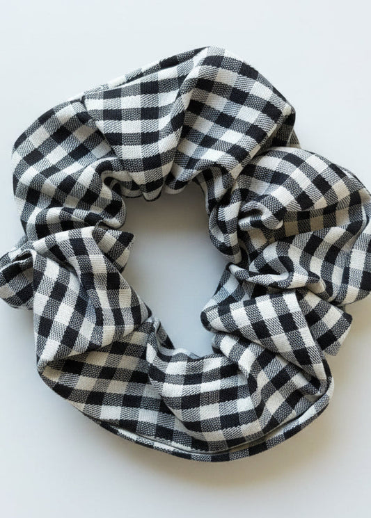 Gingham Scrunchie