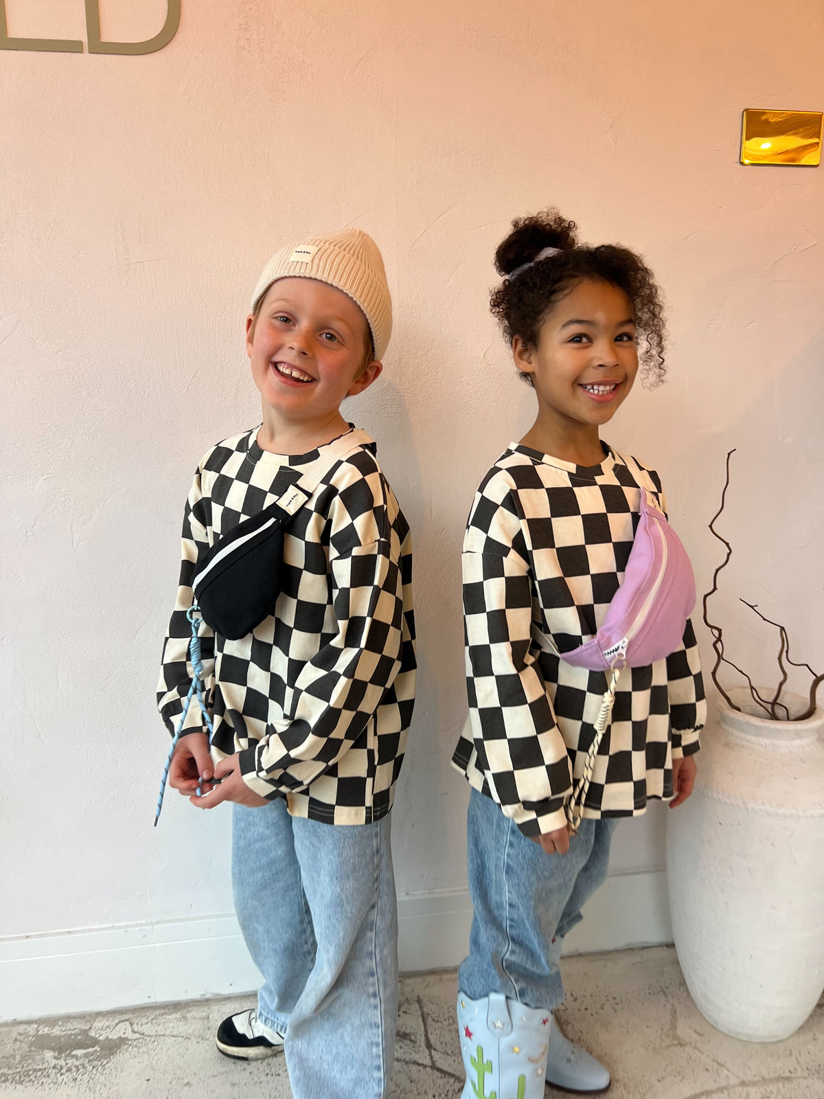 Lux knit beanie - popcorn