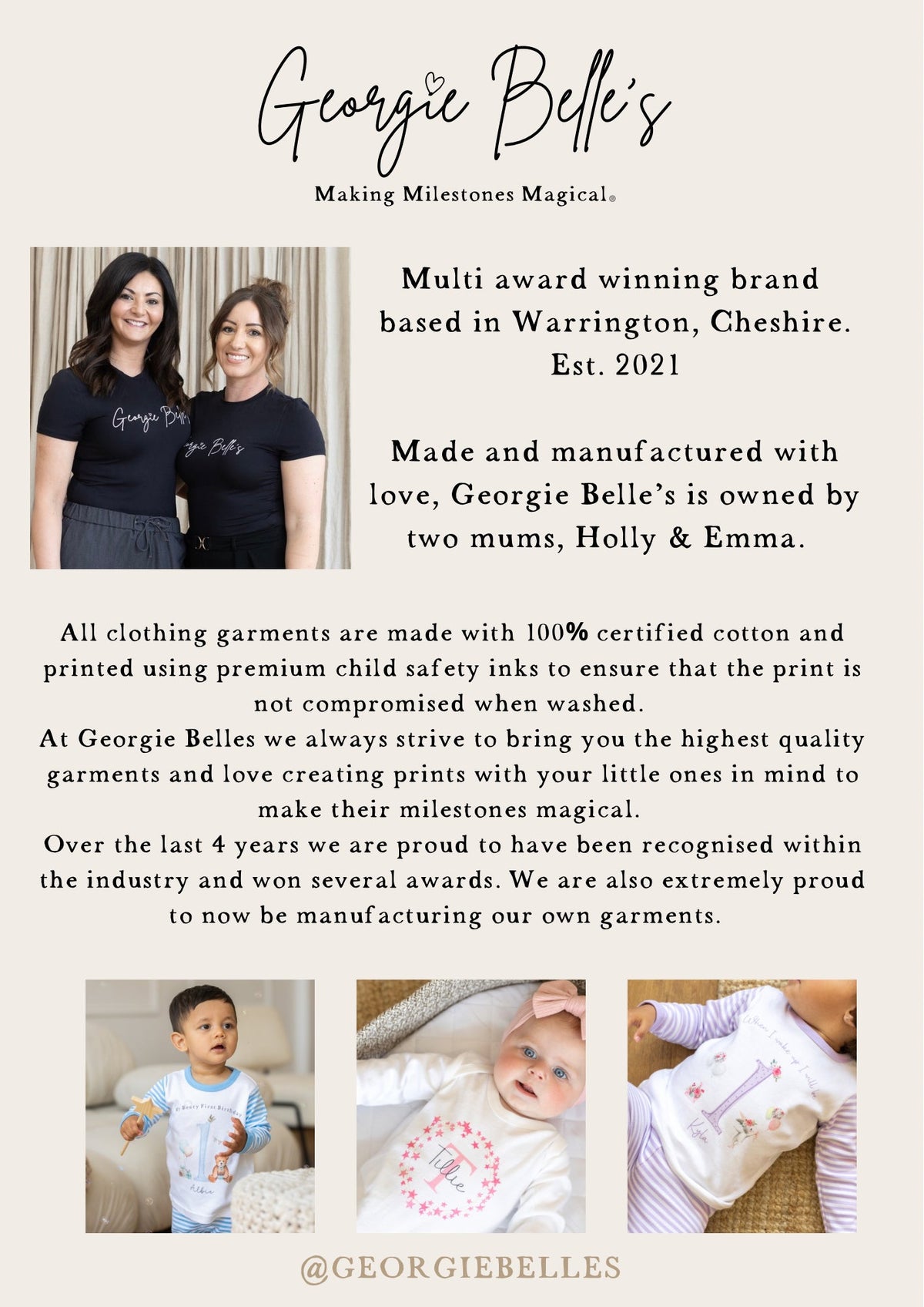 Personalised Starting School Pyjamas - White Bear Design