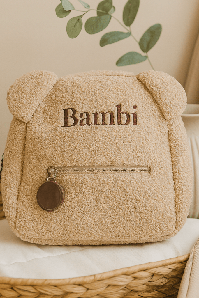 The Bear Backpack Bag Personalised - Cozy Crew Club