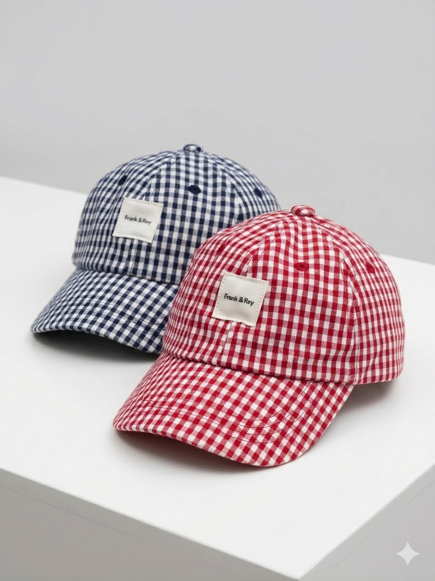 Gingham Cap