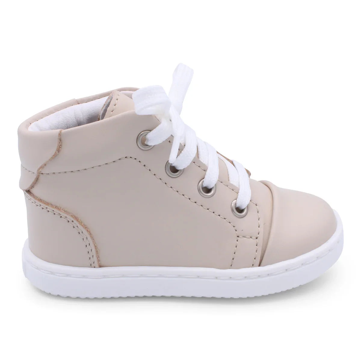 Borboleta Nude 'Danilo' Leather Hi-Top Boots - Rose & Albert