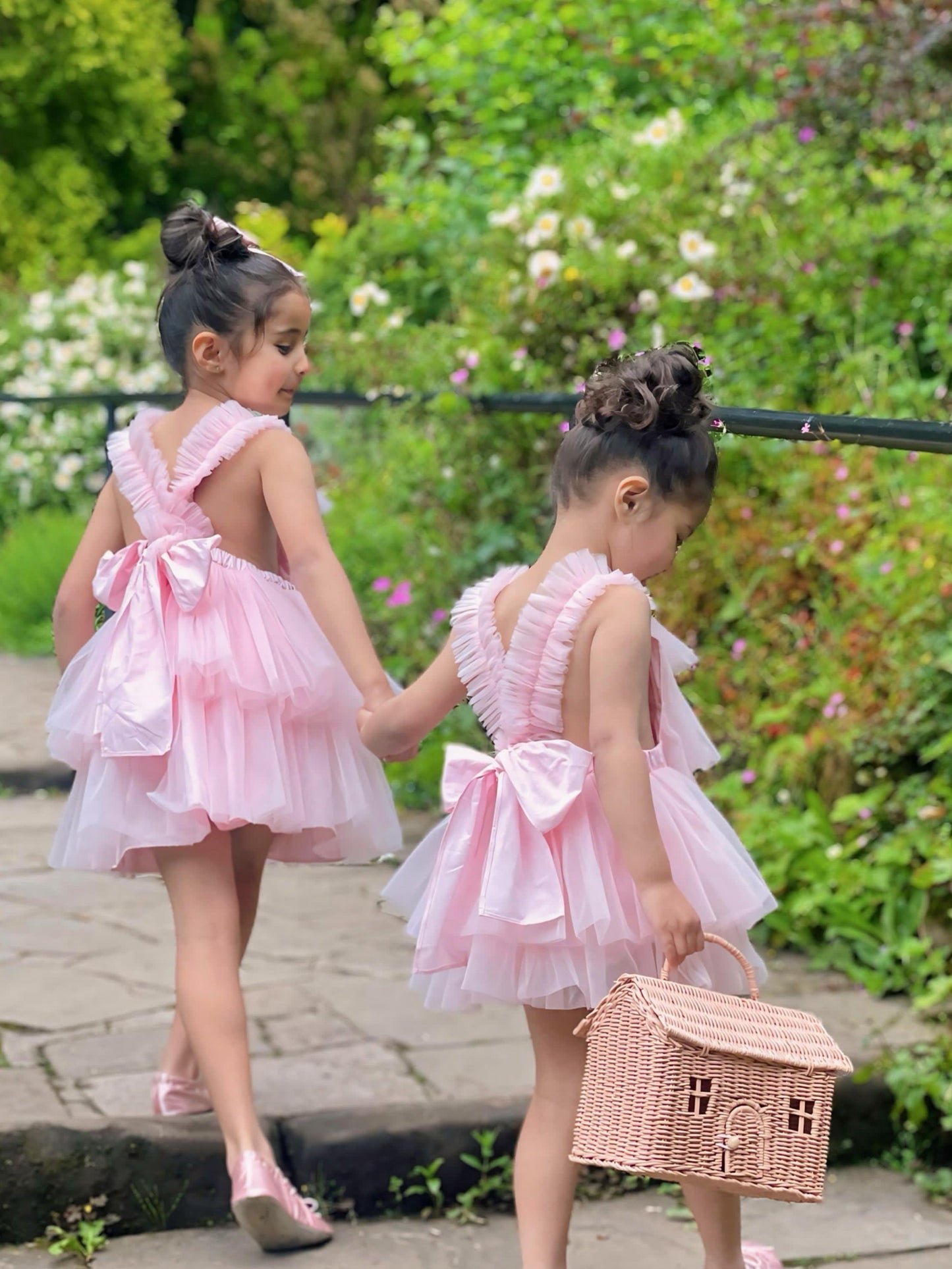 'Lovella' Tulle Romper - Rose & Albert