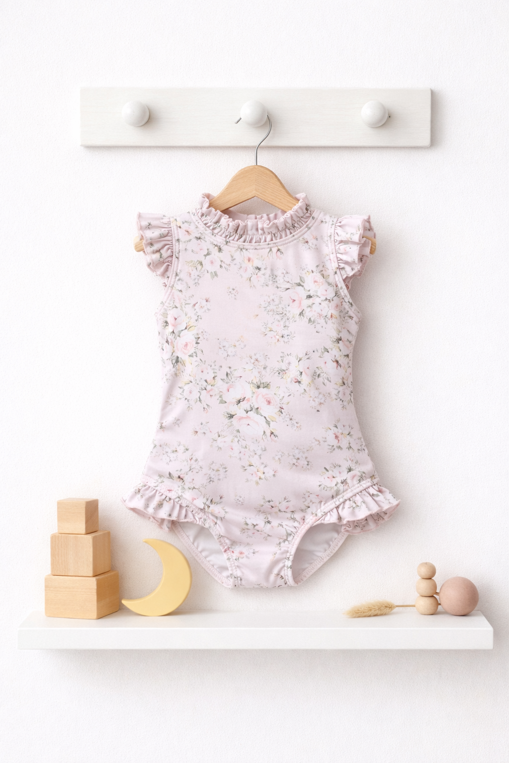 'Petal' floral bow back swimsuit - Rose & Albert