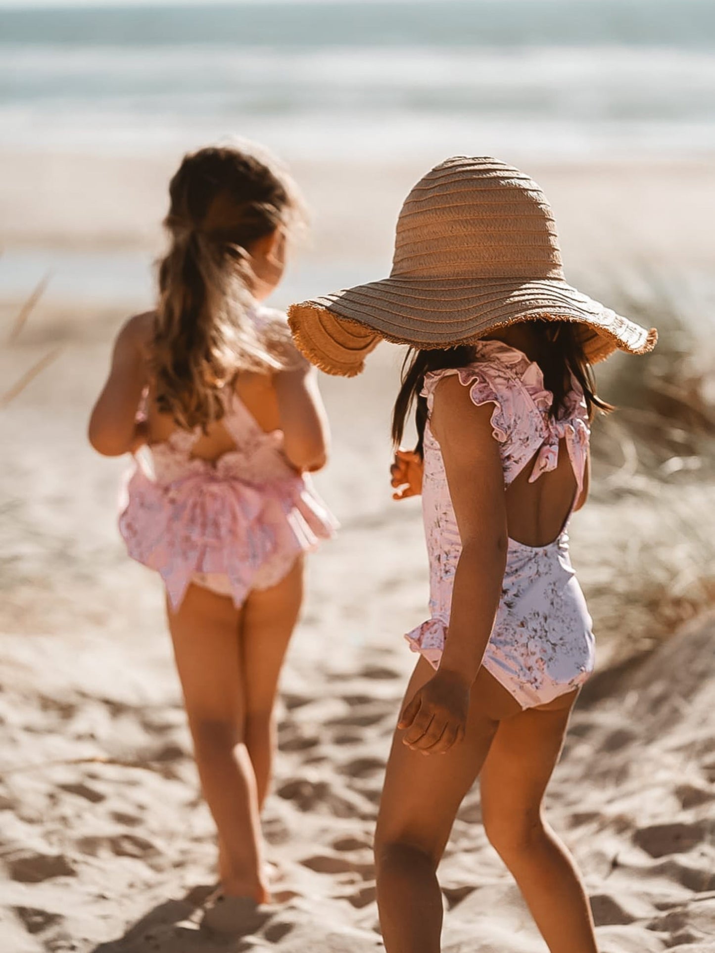 'Petal' floral bow back swimsuit - Rose & Albert