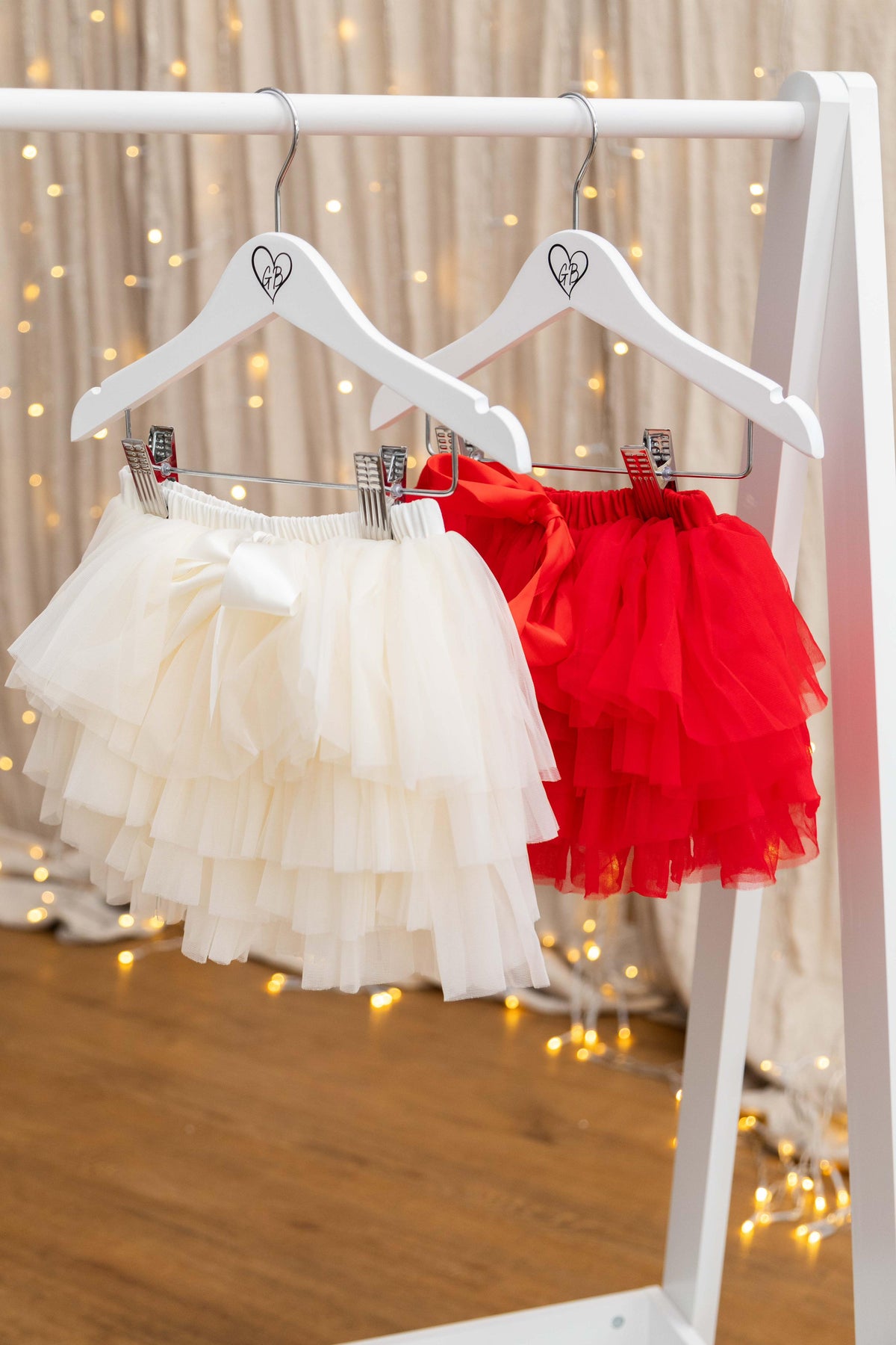 Cream Christmas Branded Luxury Tutu