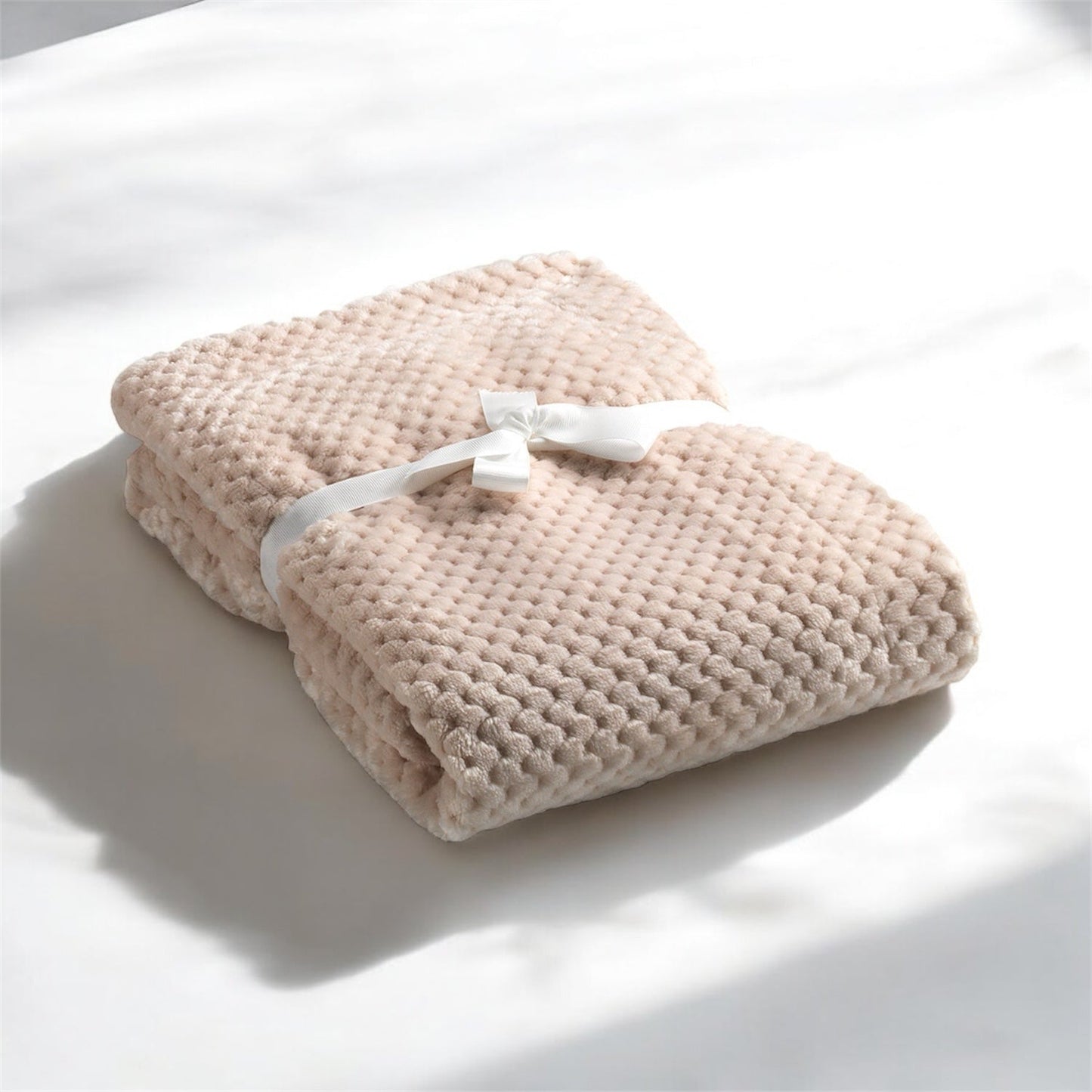 Cocole Personalised Microfibre Soft Baby Blanket in Beige