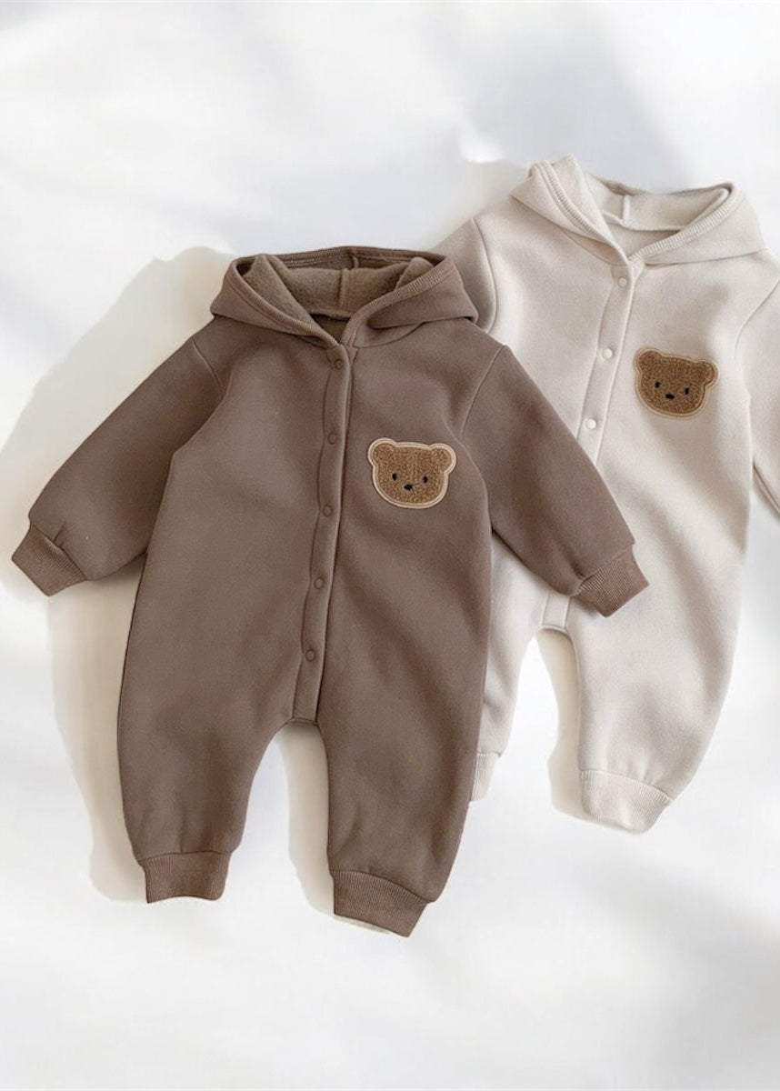The Cozy Ultimate Bear Tracksuit + Playsuit + Socks Personalised Gift Box