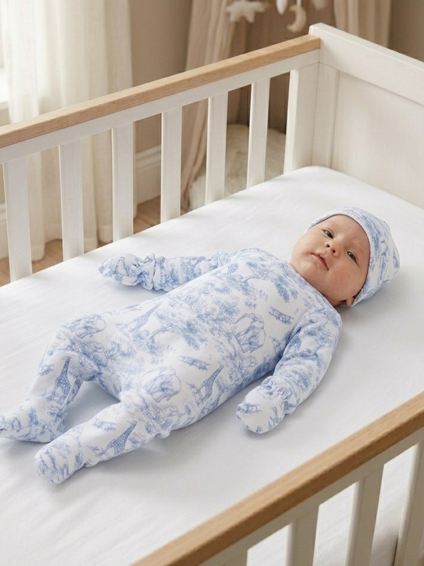 The Little Toile Blue 3 piece set - Rose & Albert