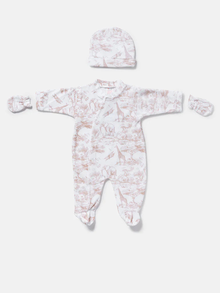 The Little Toile Natural 3 piece set - Rose & Albert