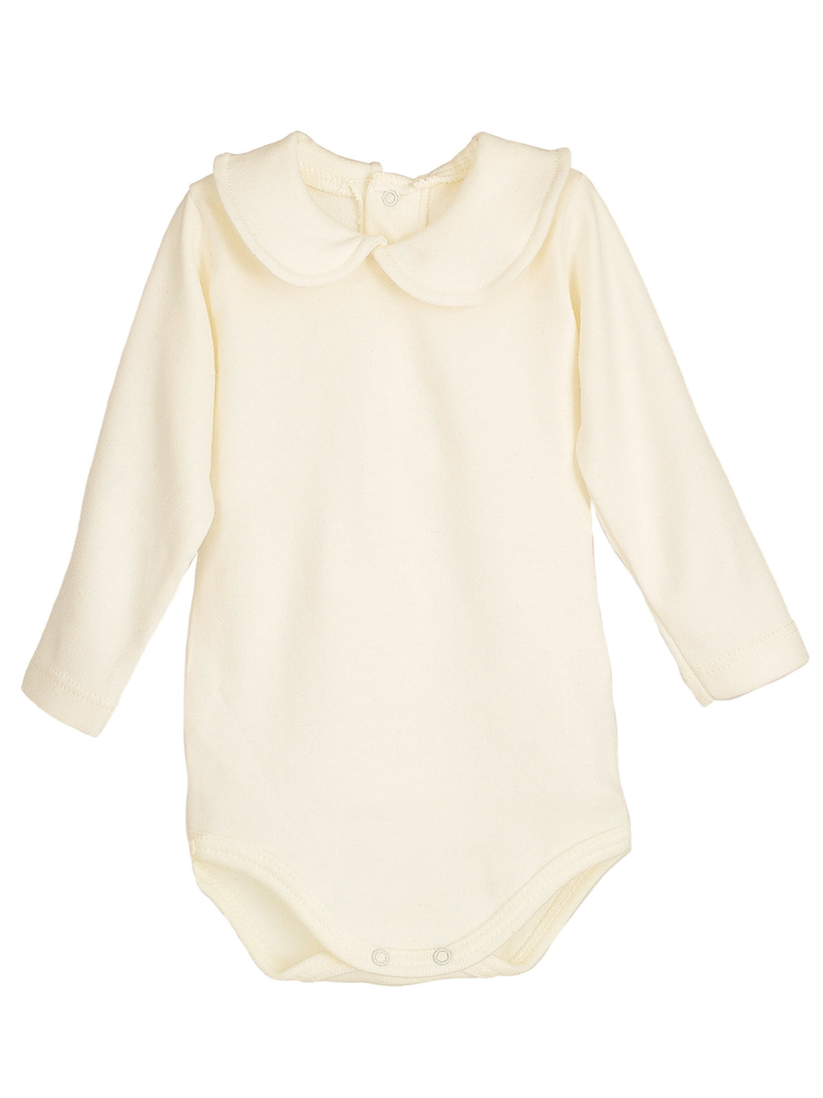 Calamaro Baby Ivory Peter Pan Collar Vest - Rose & Albert