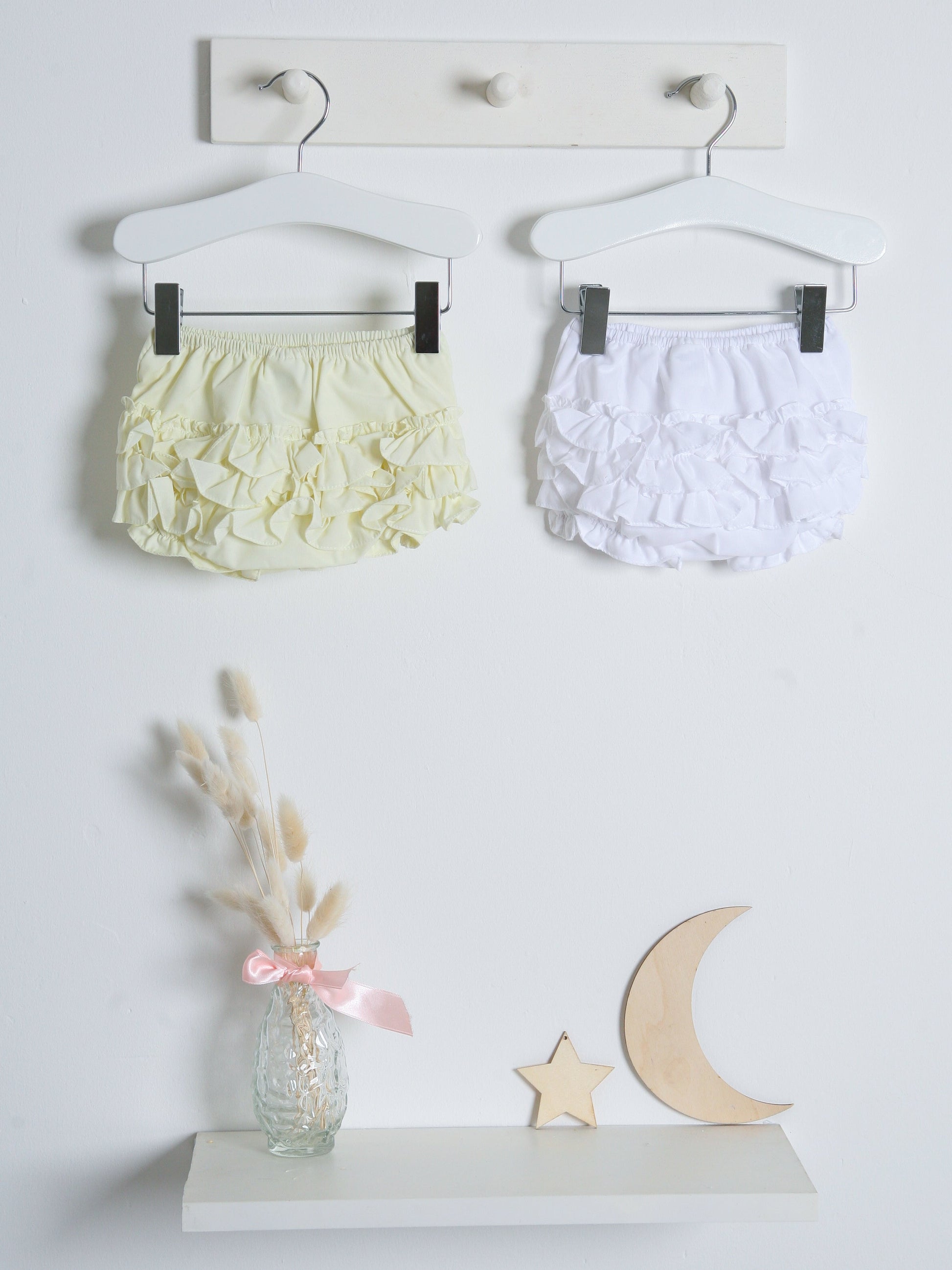 Sarah Louise Lemon Frilly Knickers - Rose & Albert