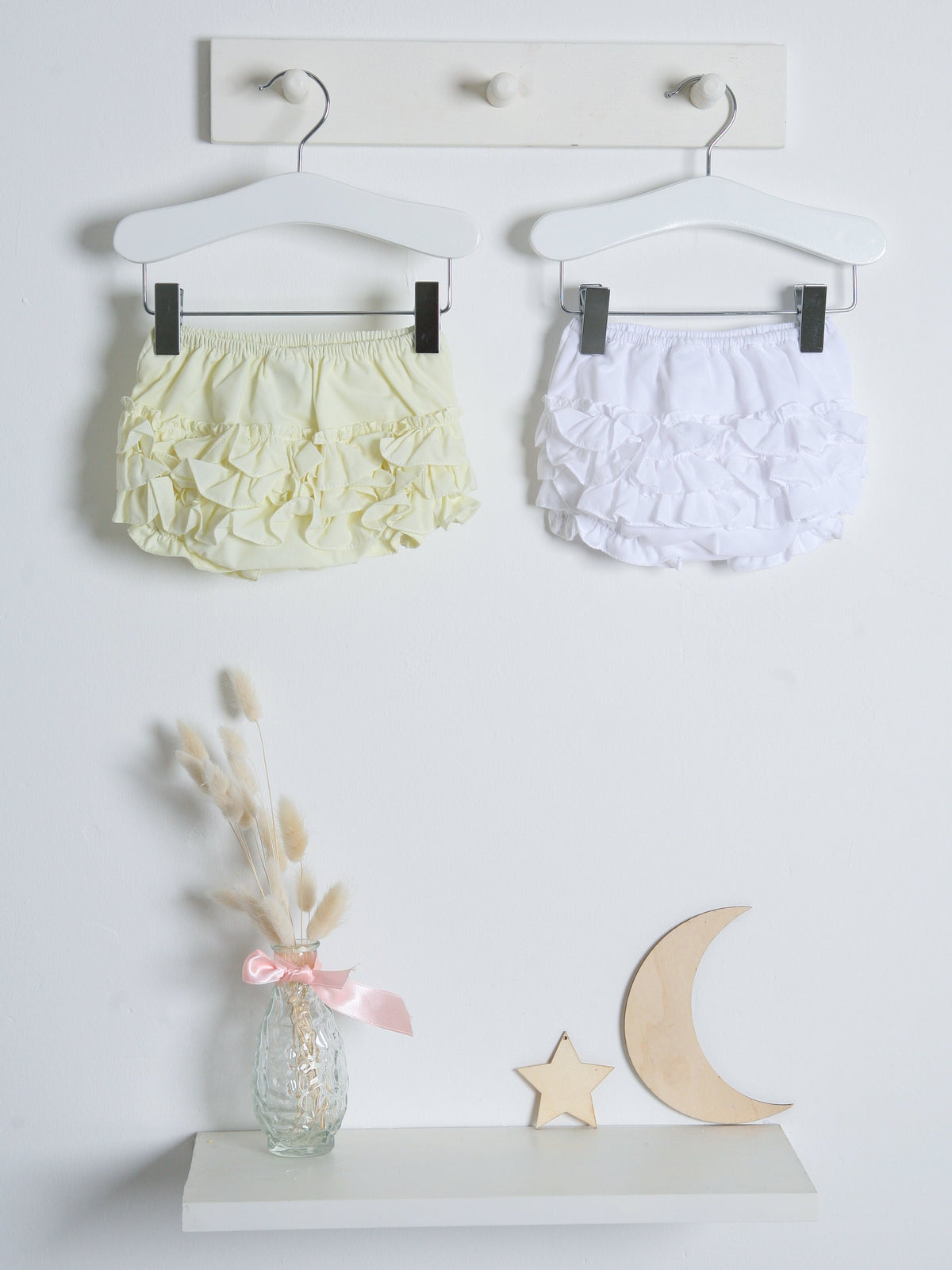 Sarah Louise Lemon Frilly Knickers - Rose & Albert