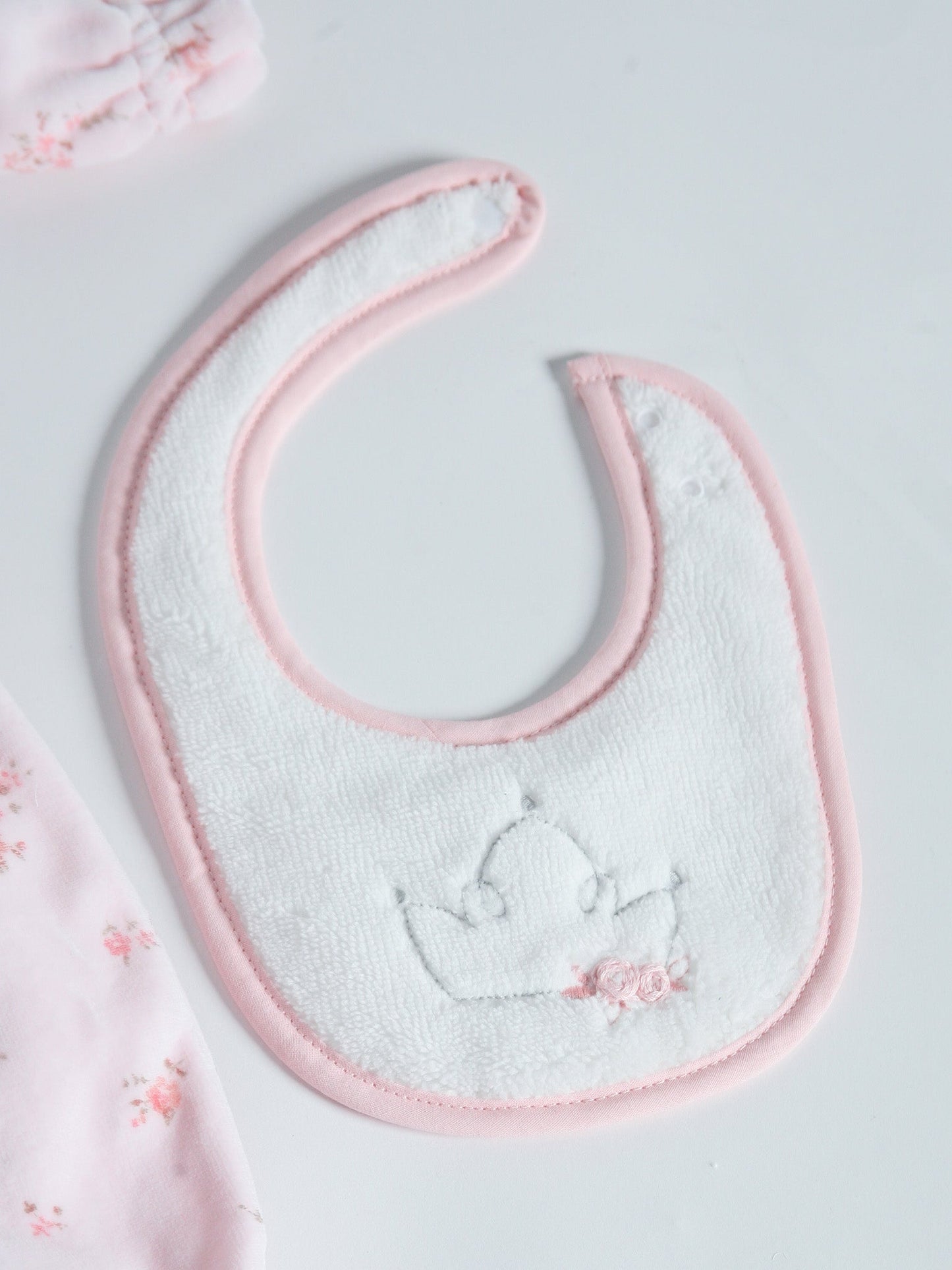 Coccode Pretty Velour & Towelling Bib