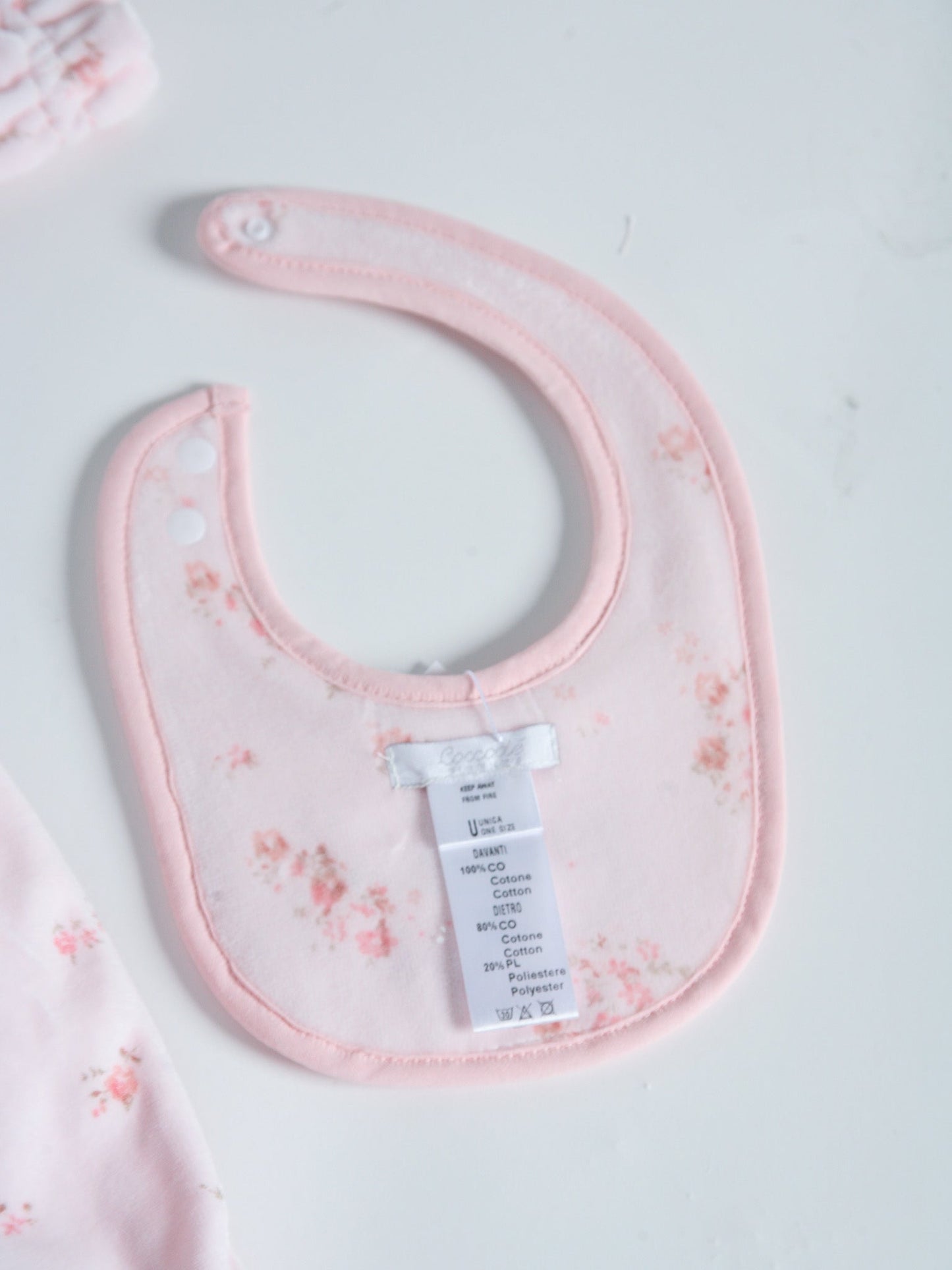 Coccode Pretty Velour & Towelling Bib