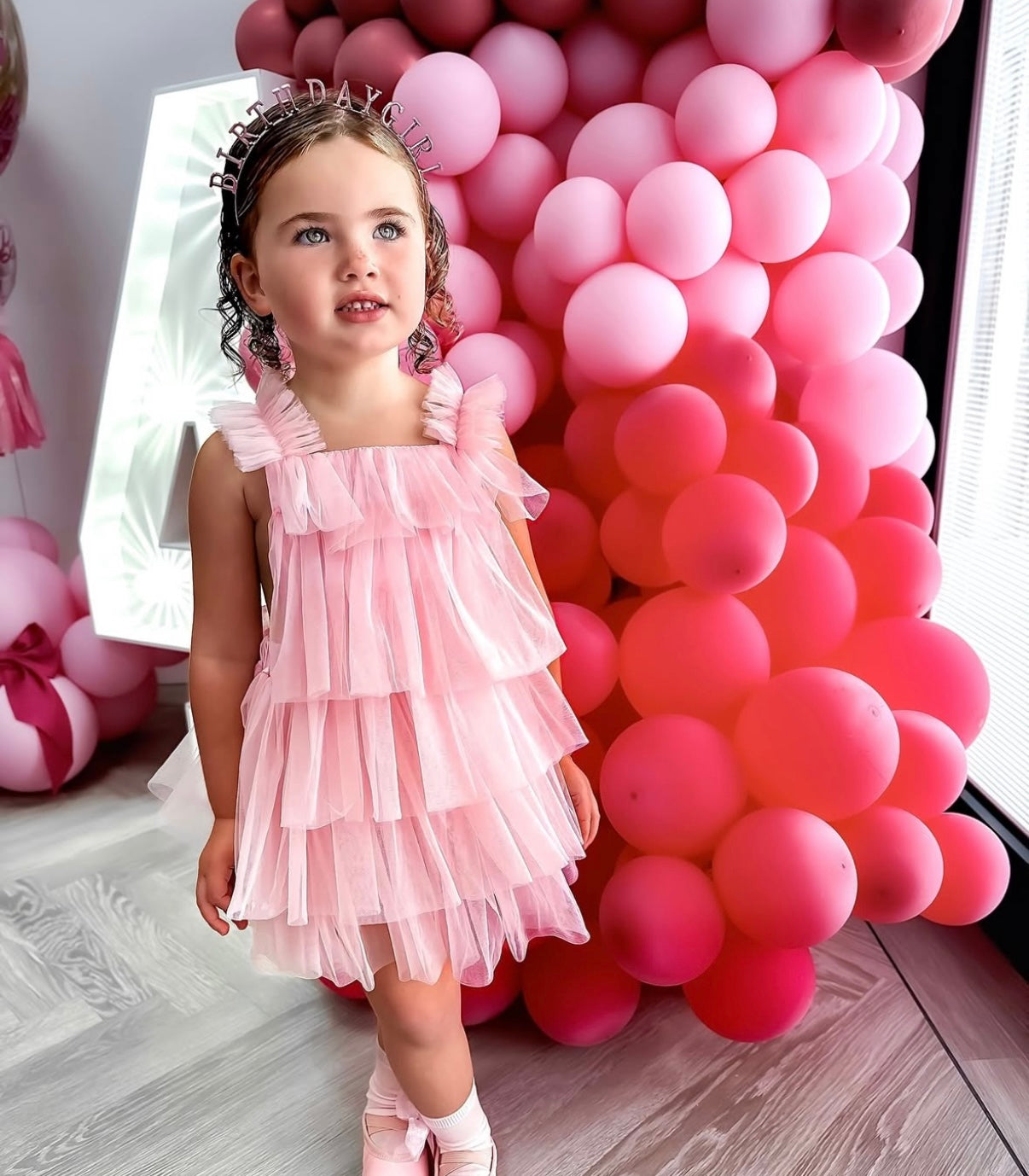 'Lovella' Tulle Romper - Rose & Albert