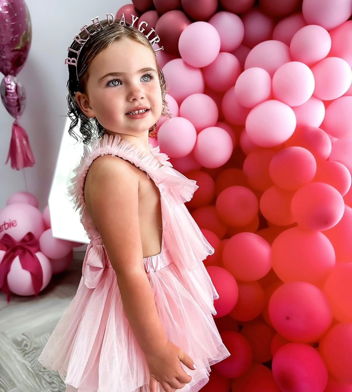 'Lovella' Tulle Romper - Rose & Albert