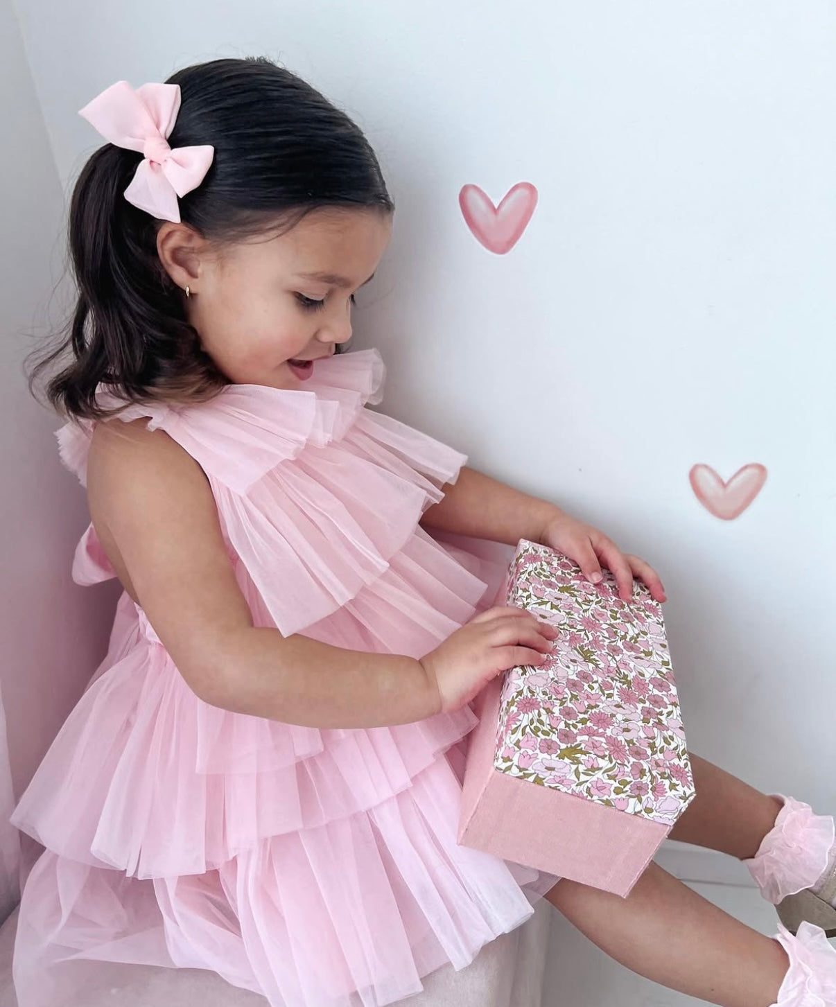 'Lovella' Tulle Romper - Rose & Albert