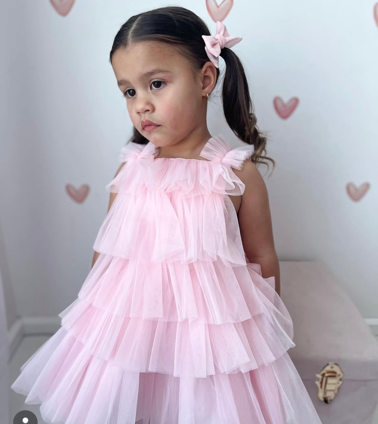 'Lovella' Tulle Romper - Rose & Albert