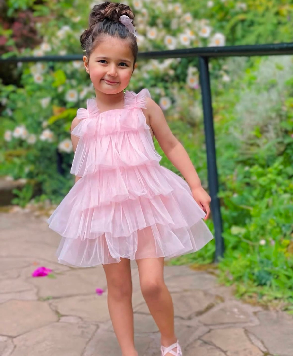 'Rosie' Tulle Dress - Rose & Albert