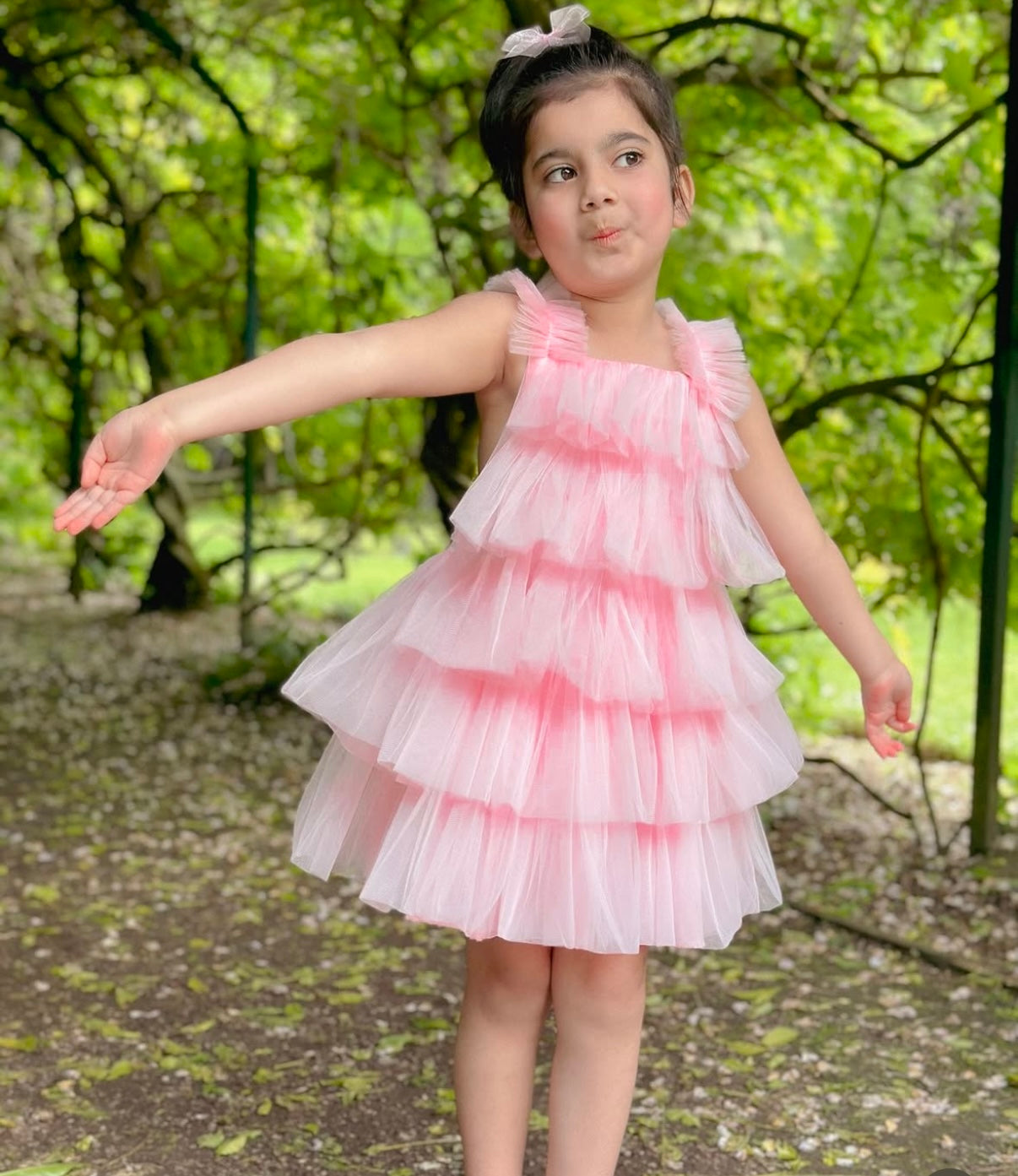 'Rosie' Tulle Dress - Rose & Albert