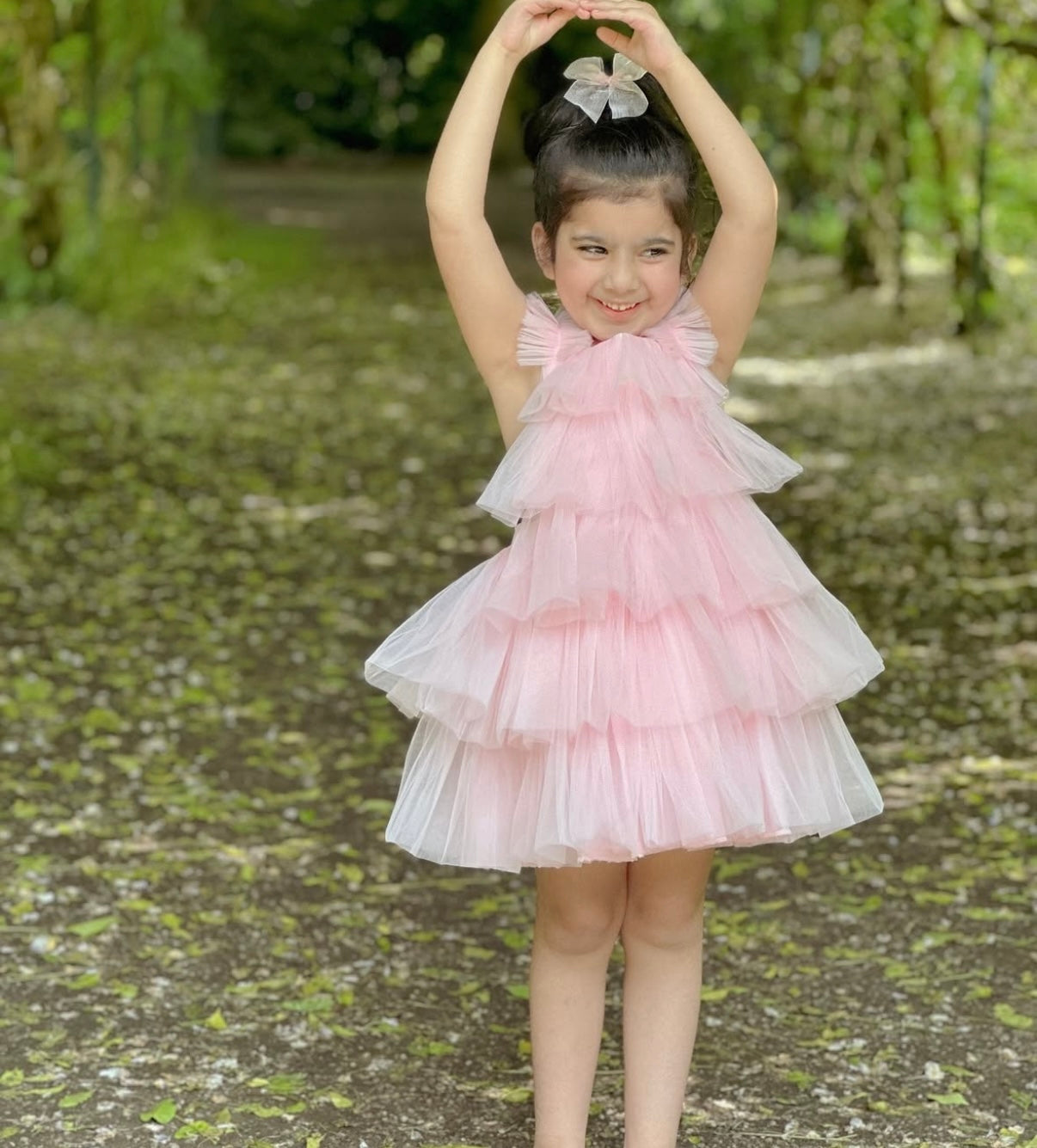 'Rosie' Tulle Dress - Rose & Albert