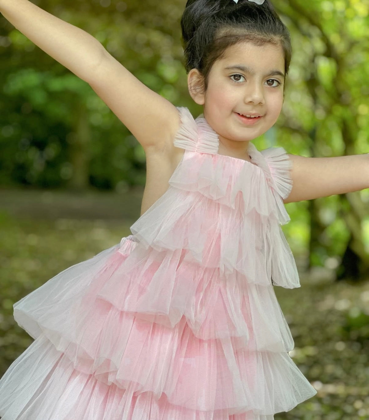 'Rosie' Tulle Dress - Rose & Albert