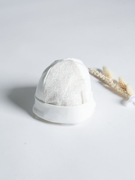 BabyGi Liberty Print Velour Beanie - Rose & Albert