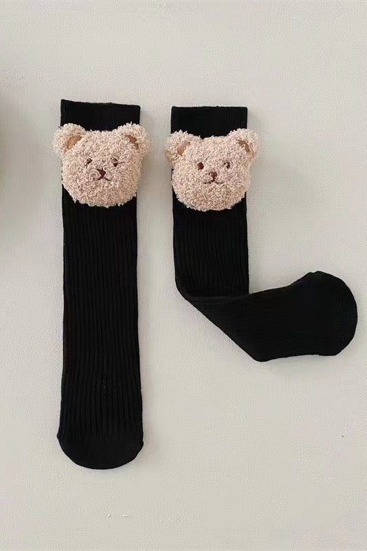 The Bear Knee Socks - Cozy Crew Club