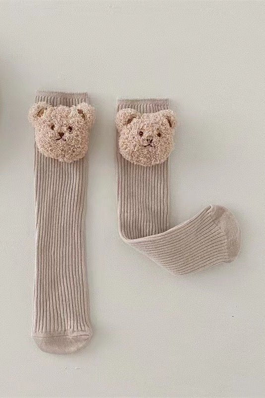 The Bear Knee Socks - Cozy Crew Club