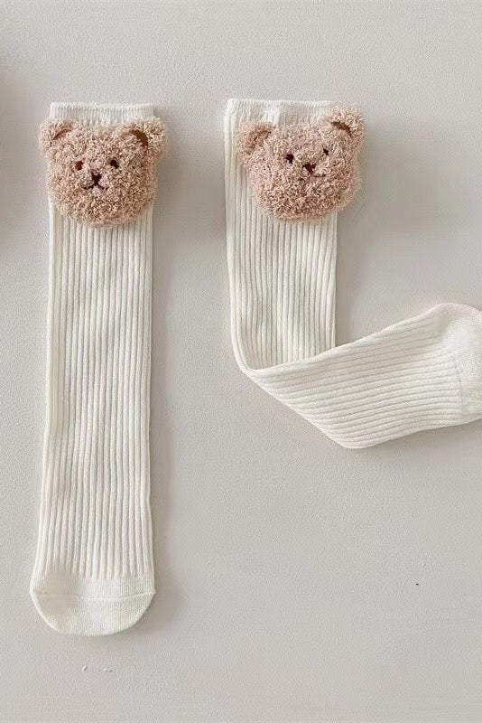 The Bear Knee Socks - Cozy Crew Club