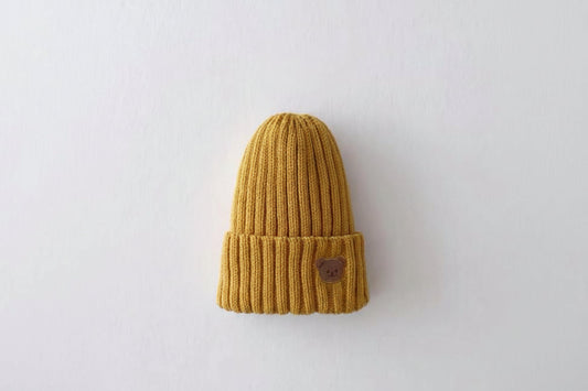 Knitted Bear Beanie Hats