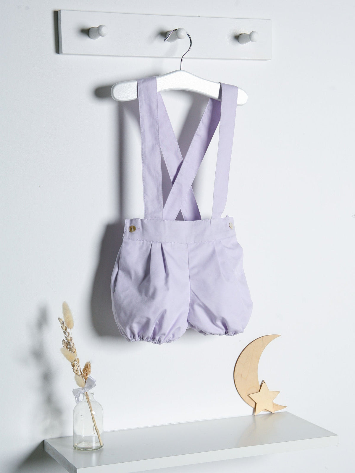 'Joshua' lilac dungaree - Rose & Albert